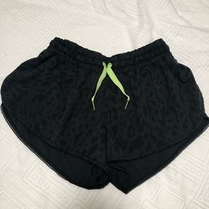 Lululemon shorts leopard print